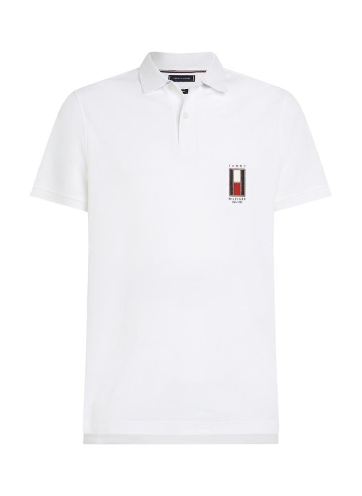 Graphic Short Sleeve Polo Shirt