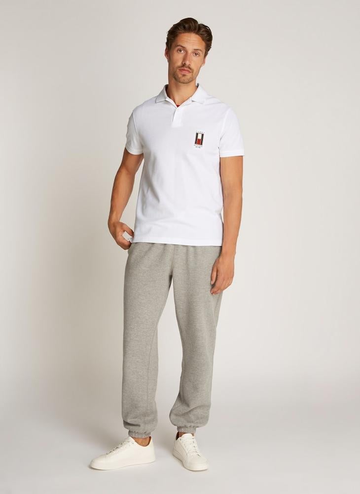 Graphic Short Sleeve Polo Shirt