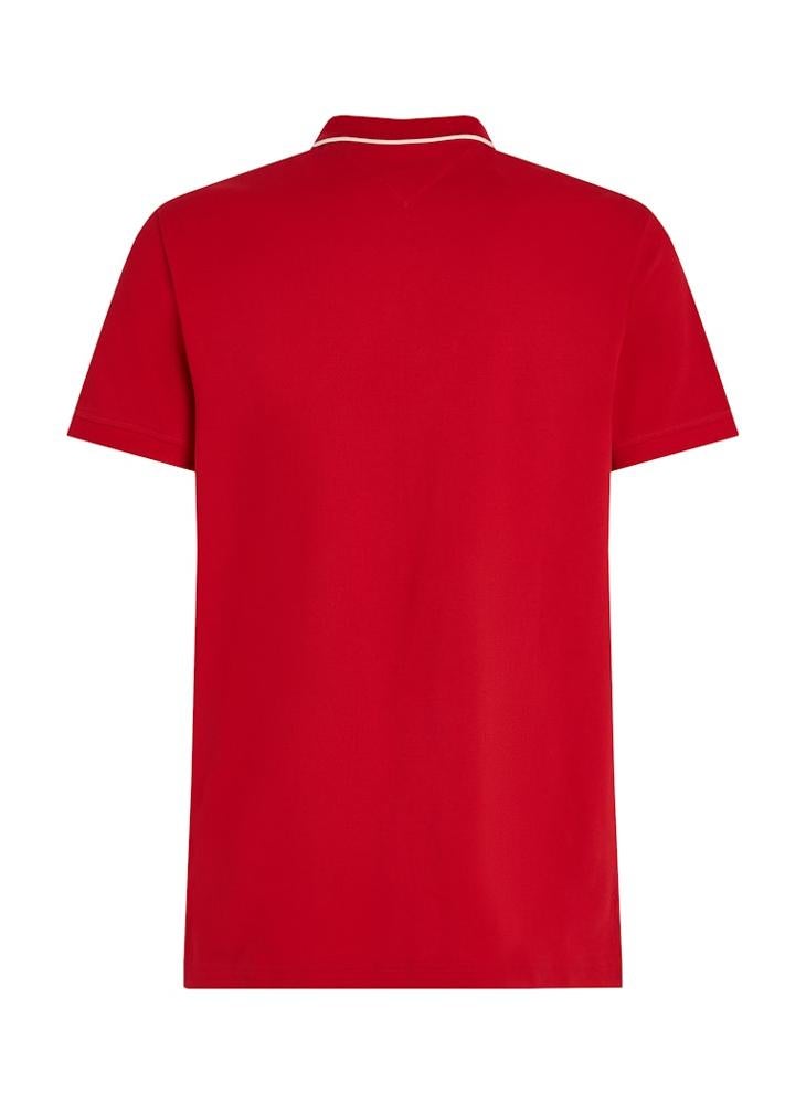 Graphic Short Sleeve Polo Shirt