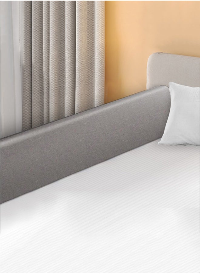 Bed Bumper for Toddlers, Foam Bed Rail for Toddlers, Toddler Bed Rail Bumper, Soft Safety Bed Guard Rail for Kids, Bed Side Rail for Twin, Full, Queen & King Beds (1.8M)