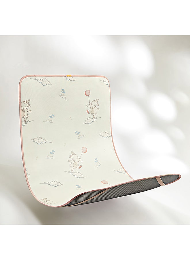 Babycare - Cooling Silk, Baby Sleeping Mat Moon Yellow , baby mattresses, baby coolers, breathable summer sleeping mats for babies, can be used in both directions.