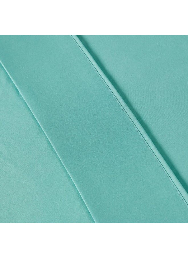 Spirit Linen home Hotel Queen Size Bed Sheets Set - 6PC Solid Ultra Soft Microfiber Bed Sheets - Easy to Clean, Sheets Queen Size with Fitted Sheet, Flat Sheet & Pillowcases