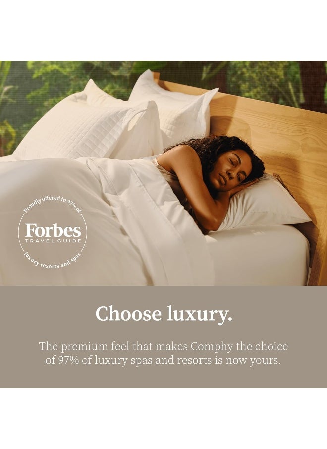 SoftSpa Pillowcase Set of 2, Dove Grey Super Soft Pillow Cases King