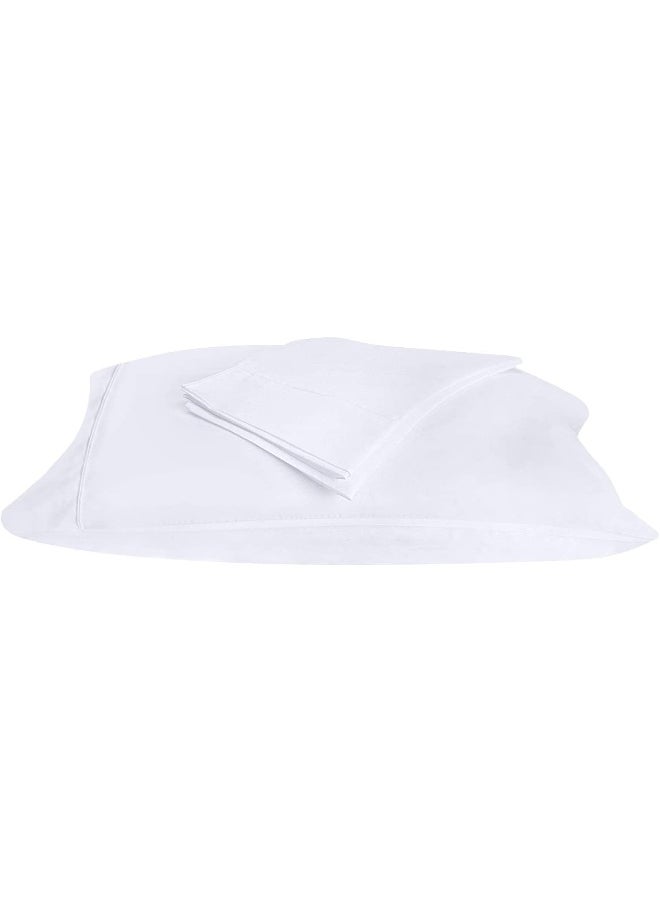 Utopia Bedding Queen Pillow Cases - 2 Pack - Envelope Closure - Soft Brushed Microfiber Fabric - Shrinkage and Fade Resistant Pillow Covers 20 X 30 Inches (Queen, White)
