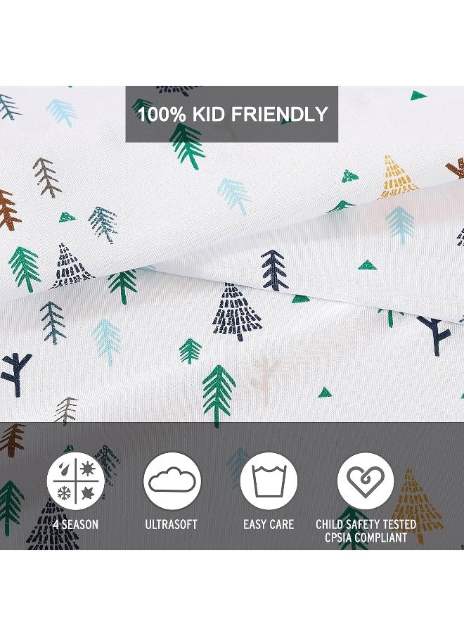 Eddie Bauer Kids - Full Size Sheets, Stain Resistant Kids Bedding, Ideal for Toddler Bedding Set (Dreamland Green, Full)