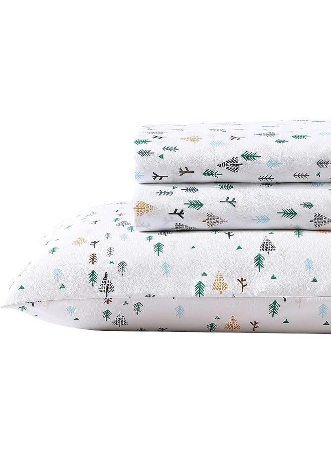 Eddie Bauer Kids - Full Size Sheets, Stain Resistant Kids Bedding, Ideal for Toddler Bedding Set (Dreamland Green, Full)