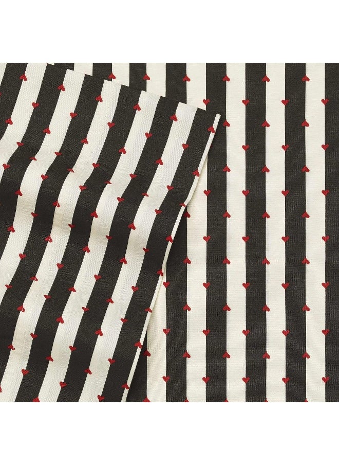 Betsey Johnson - Twin XL Sheets, Silky & Lightweight Bedding, Fade & Wrinkle Resistant (Wonderland Stripe, Twin XL)