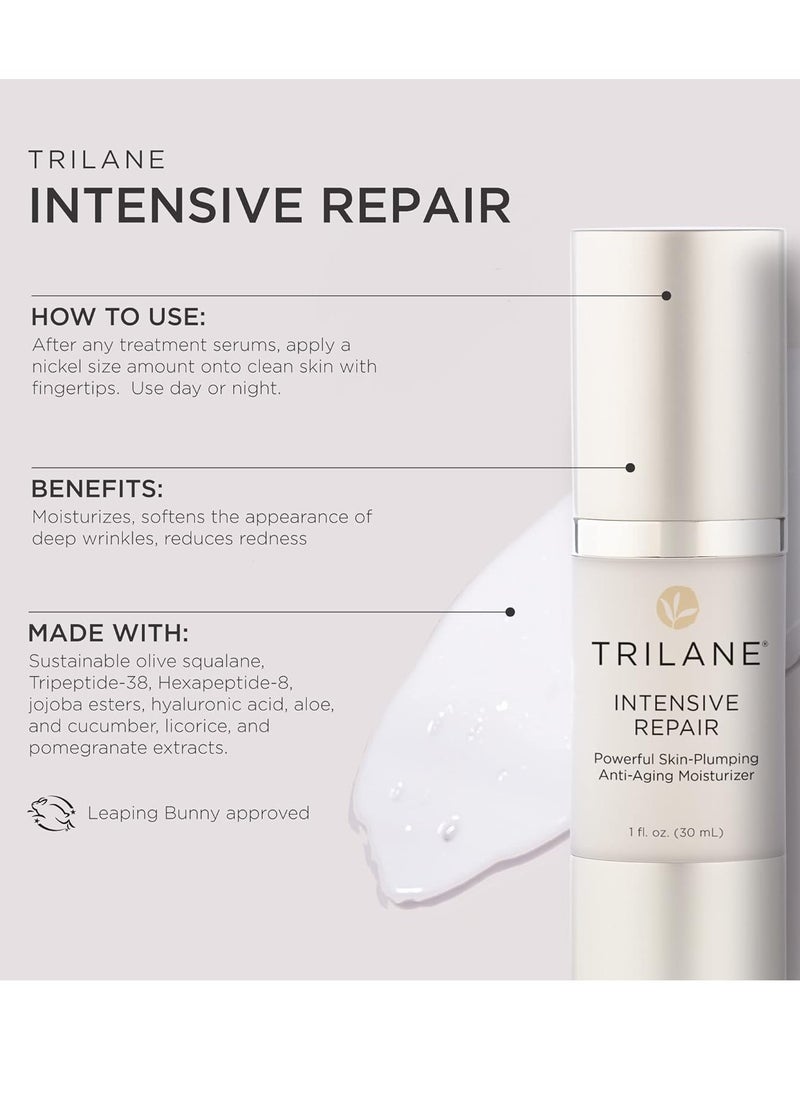 Healthy Directions Trilane Intensive Repair Deep Wrinkle Repair Anti-Aging Moisturizer with Squalane