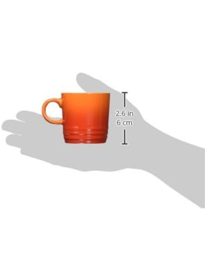Le Creuset Stoneware Espresso Mug, 100 ml - Volcanic