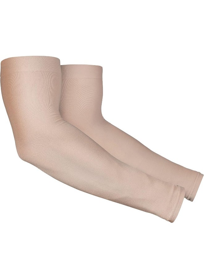 Tough Outdoors Sun Protection Sleeves - UV Arm Sleeves for Men and Women - Golf Cooling Arm Sleeves - Baseball Sun Sleeves