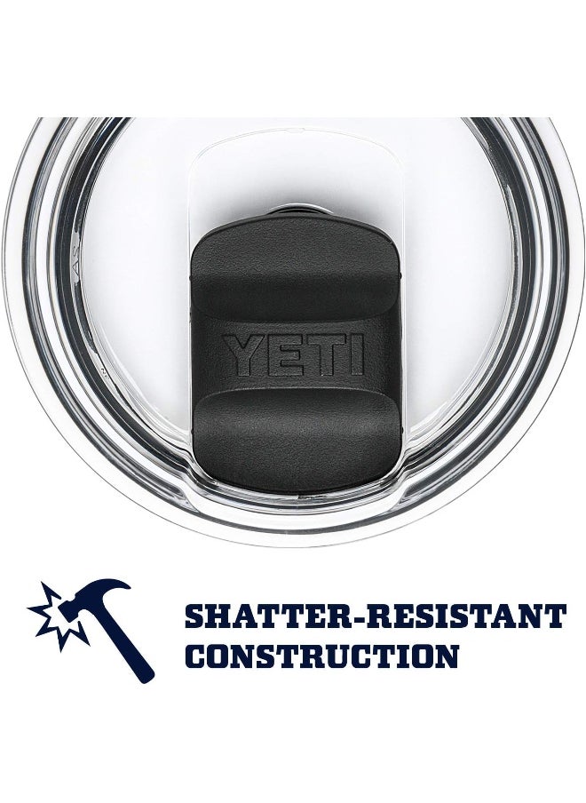 YETI Rambler 20 oz Tumbler, Stainless Steel, Vacuum Insulated with MagSlider Lid, Black