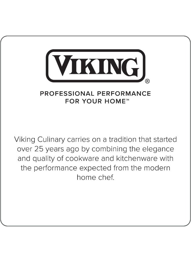 Viking Contemporary 3-Ply Stainless Steel Nonstick Fry Pan, 8 Inch