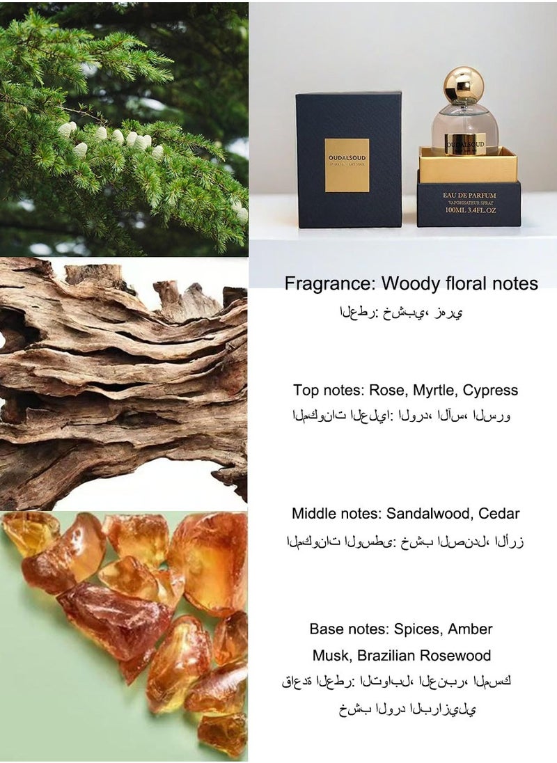 Woody Floral Fragrance/Sandalwood Perfume/100ML