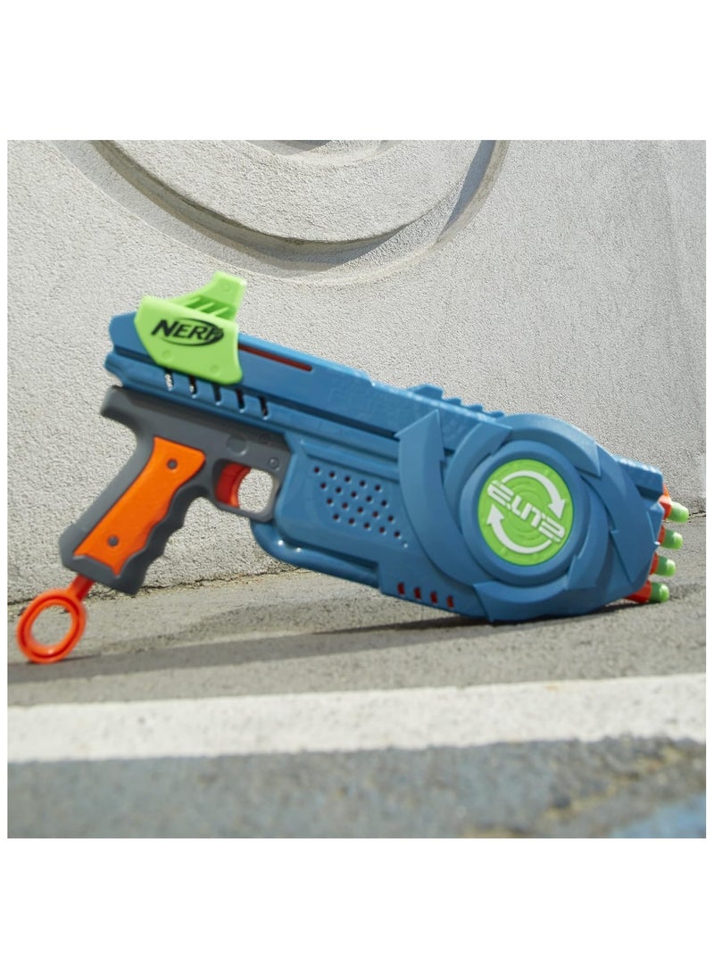 Flipshots Flip 8 Blaster with 8 Dart Barrels That Flip to Double Your Firepower, 8 Dart Capacity