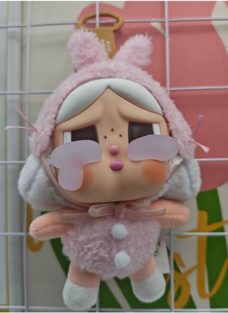 POP MART CRYBABY Crying Again Series-Vinyl Face Plush The crying of rabbits