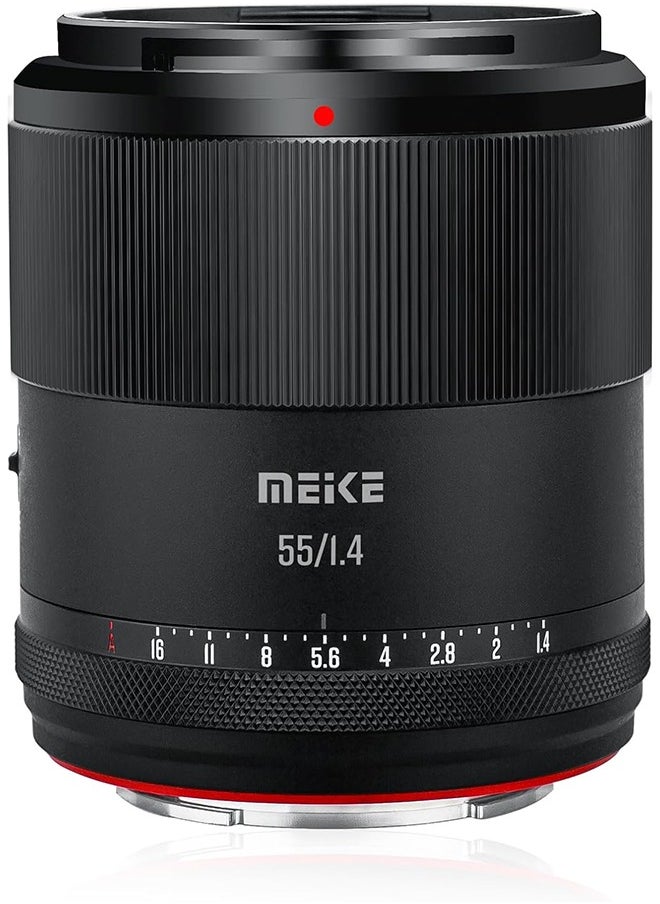 Meike 55mm F1.4 Standard Aperture APS-C Frame AF STM Lens Auto Focus Fixed Prime Portrait Lenses for Nikon Z Mount Mirrorless Cameras Z30 Z50 Z fc