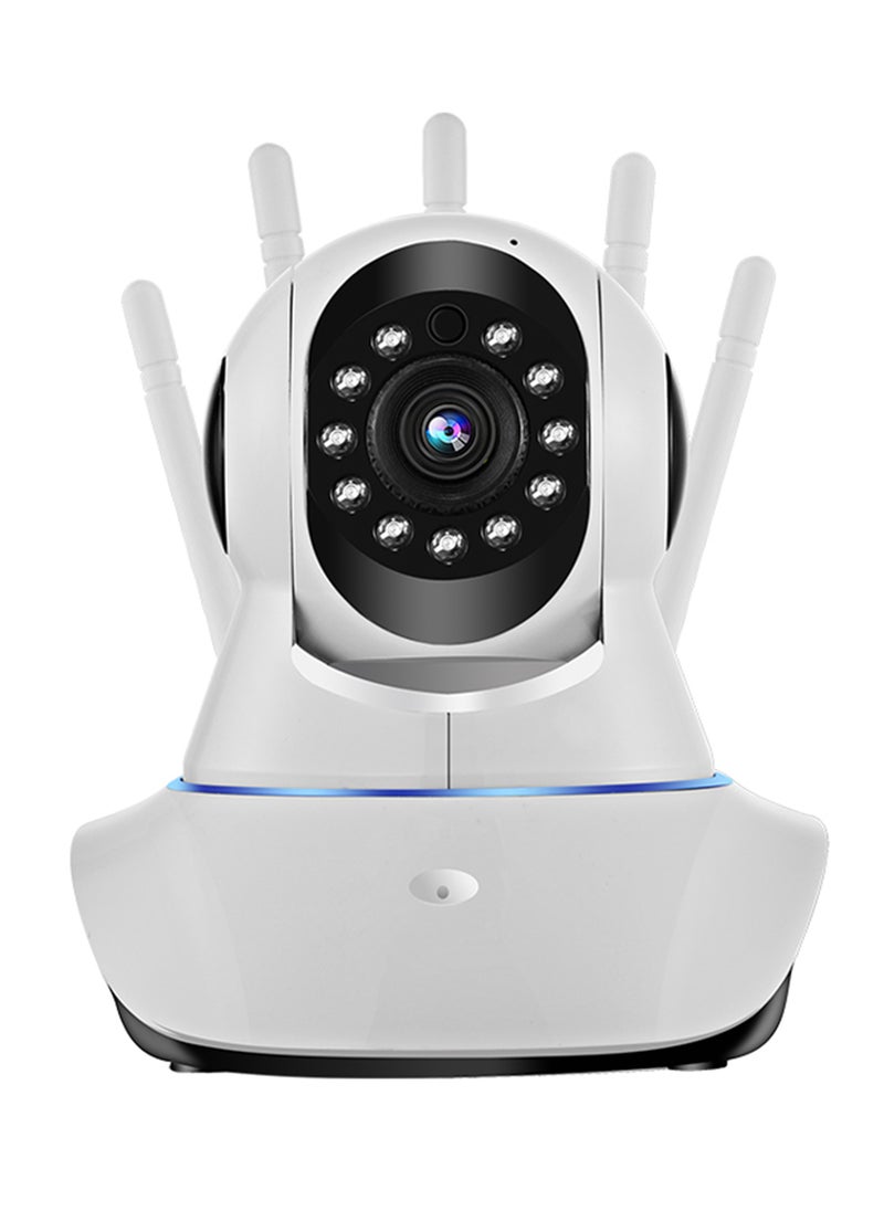 SHARPDO 360-Degree Rotating Wireless WIFI Camera with Infrared Night Vision, Home Security Surveillance Camera (Plug-In Type)