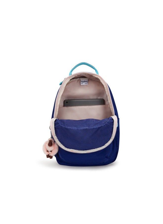 Seoul S Solar Navy C Small Backpack