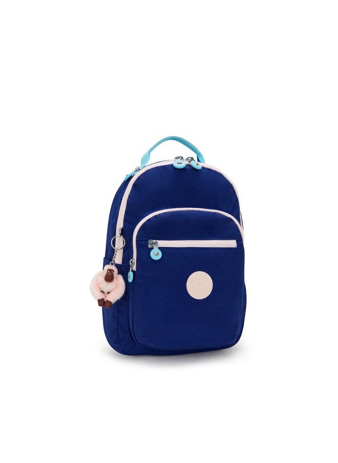 Seoul S Solar Navy C Small Backpack