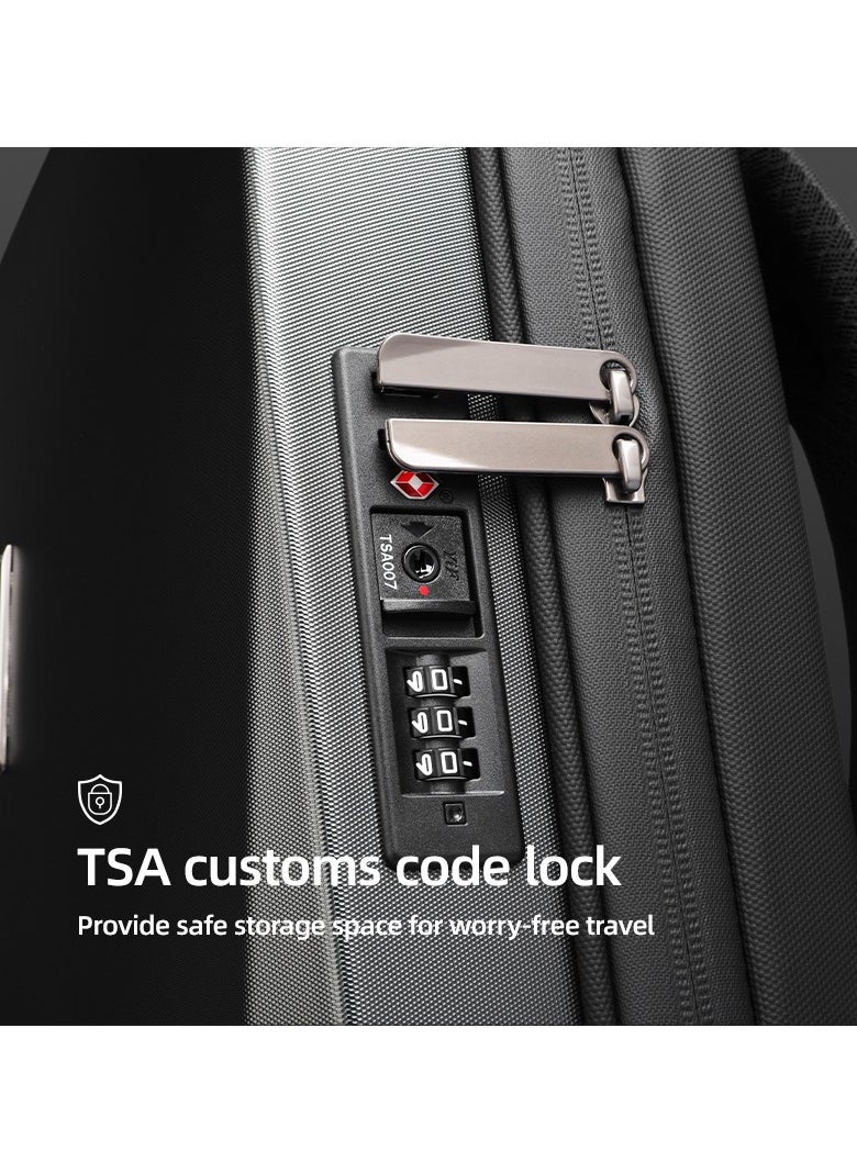 MARK RYDEN 7612 Blue FUTURE SERIES 17Inch Backpack - Water Repellent, TSA Lock, and Advanced Organizational Design