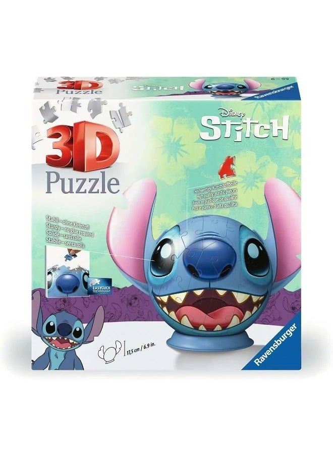 Ravensburger Disney Lilo & Stitch Stitch 3D Jigsaw Puzzle (72 Pieces)