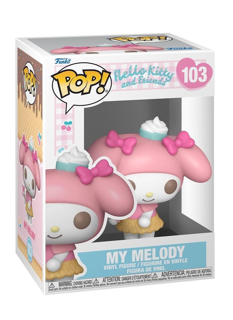 Funko Pop! Hello Kitty And Friends Vinyl Figure - My Melody Ice Cream