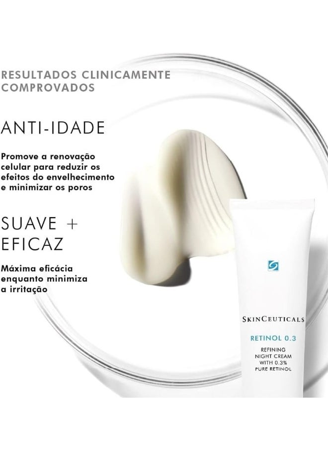 Skin Ceuticals Retinol 0.3 Refining Night Cream, 30 Ml
