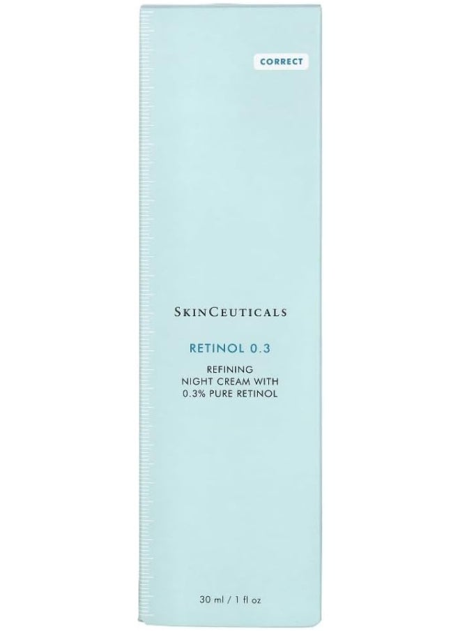 Skin Ceuticals Retinol 0.3 Refining Night Cream, 30 Ml