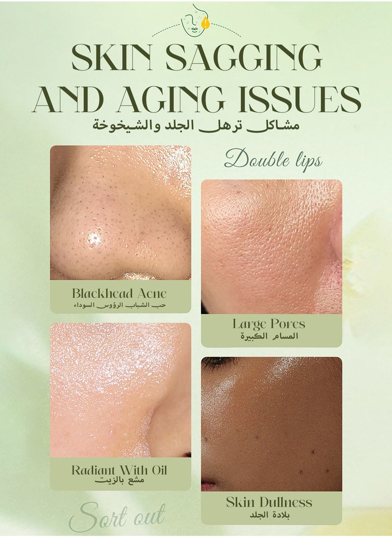 Organic Avocado Skincare Set, 6 In 1 Skincare Gift Set With Facial Cleanser, Face Serum, Face Cream, Eye Cream, Toner & Lip Balm, Anti-Aging Skin Care Kit For Women, Birthday Gifts Set For Teen Girls