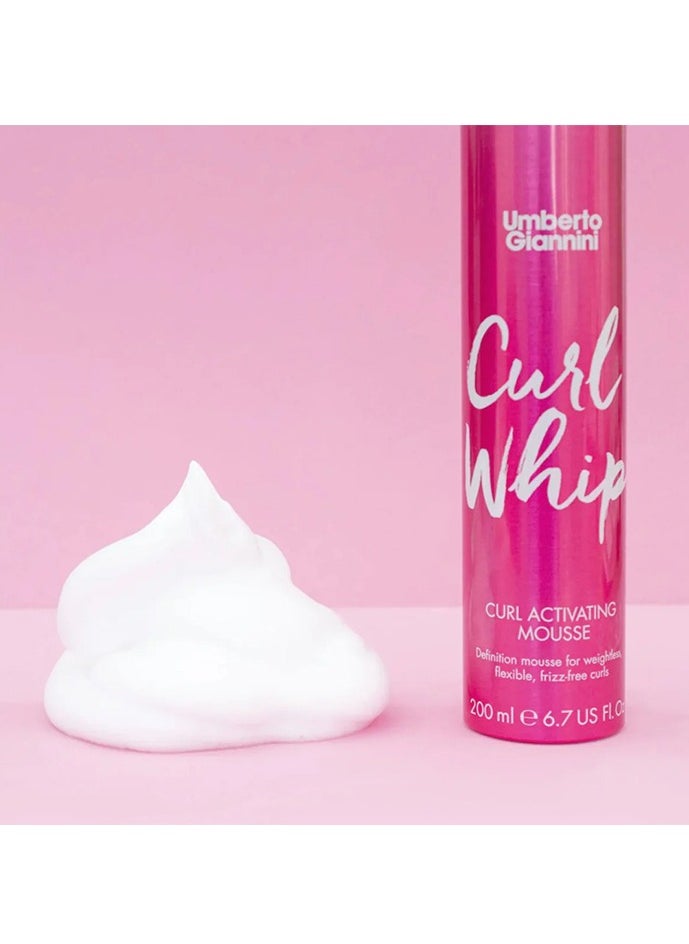 Umberto Giannini Whip Curl Activating Vegan Mousse 200ml