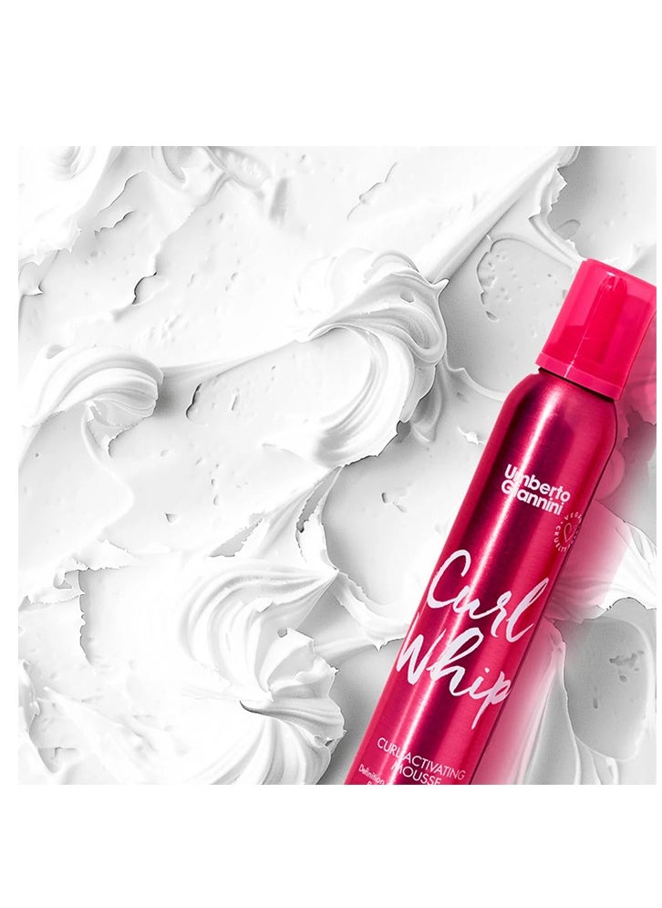 Umberto Giannini Whip Curl Activating Vegan Mousse 200ml