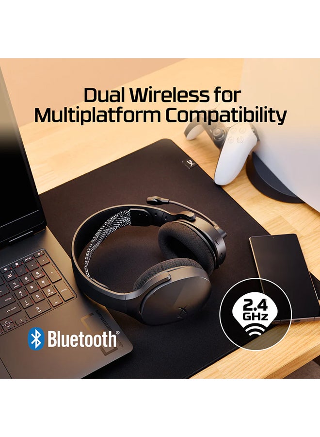 Cloud Jet Dual Wireless Gaming Headset - Black