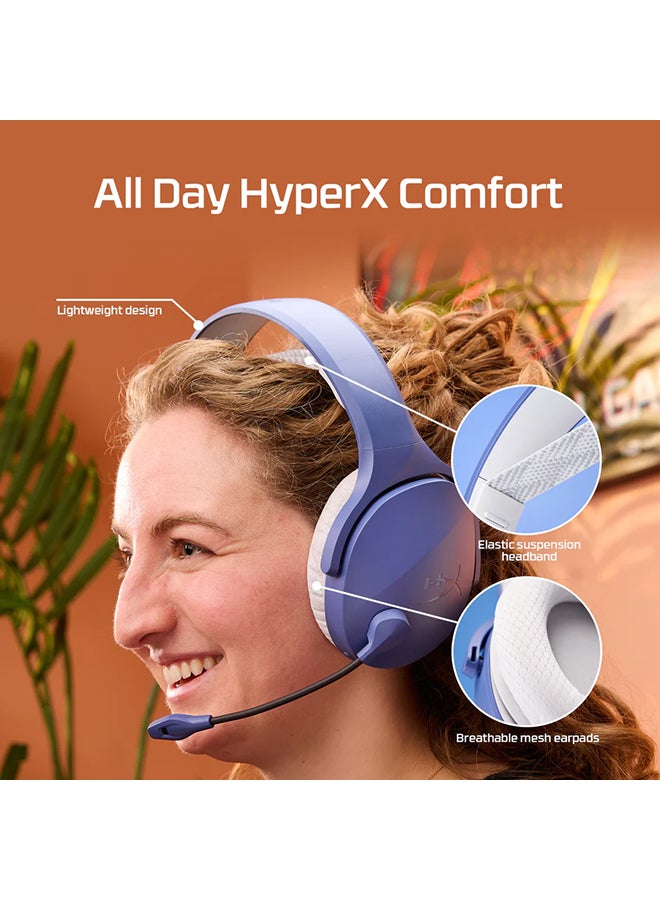 Cloud Jet Dual Wireless Gaming Headset - Blue