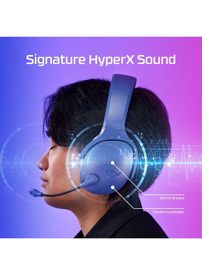 Cloud Jet Dual Wireless Gaming Headset - Blue