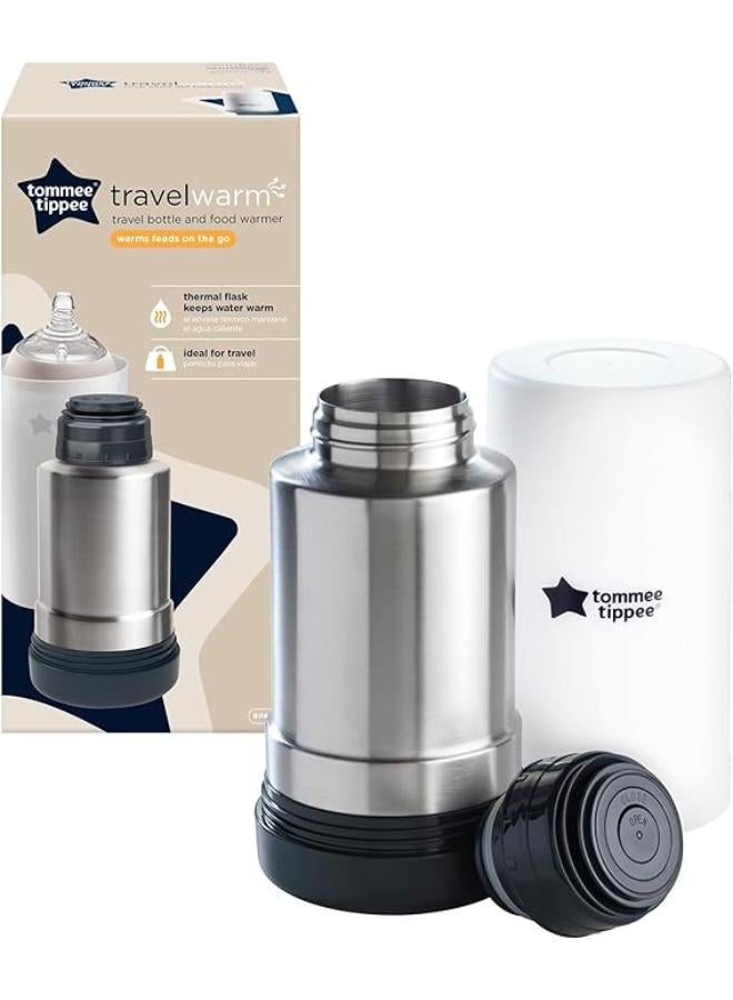 Tommee Tippee Closer To Nature Travel Bottle & Food Warmer, White