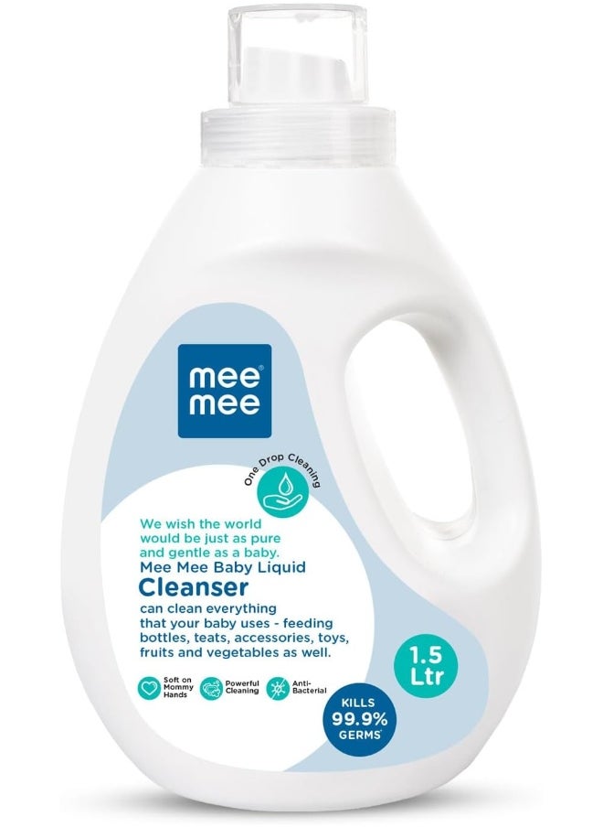 Anti-Bacterial Baby Liquid Cleanser, 1.5 Litre Bottle