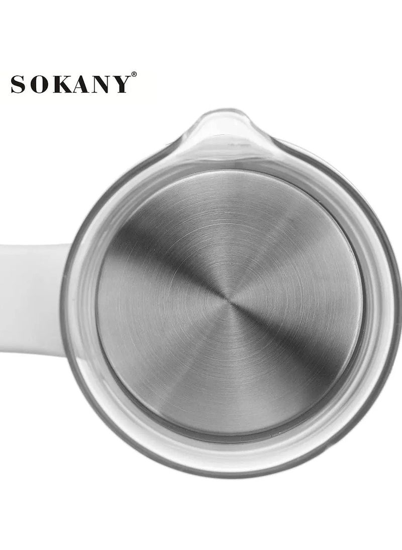 Turkish coffee Pot - Electric Glass Coffee Kettle, Arabic Coffee Maker Milk & Butter Warmer 500ml YLW-606