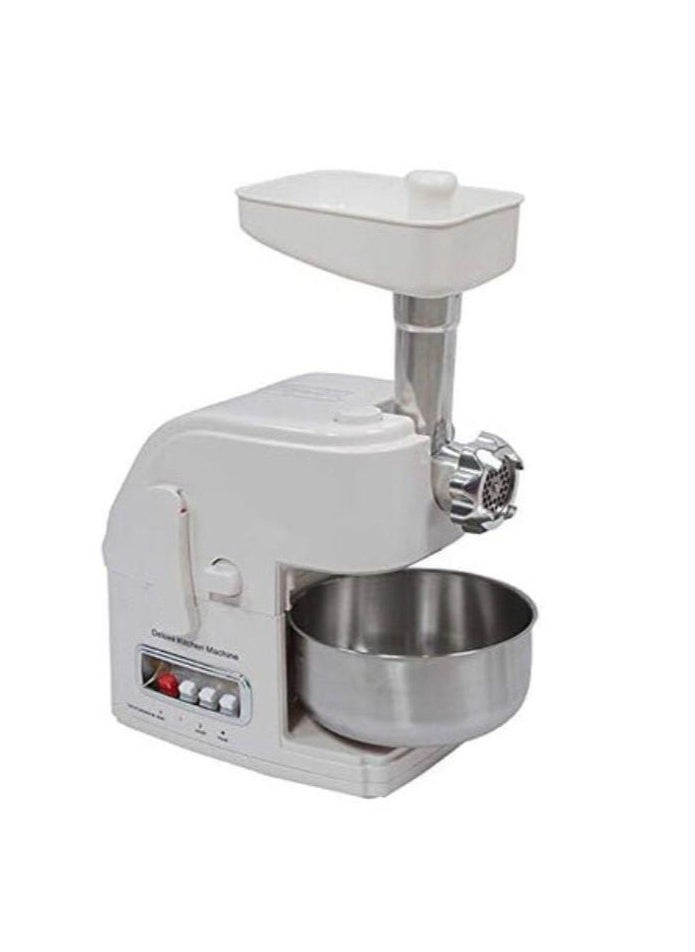 10 in 1 Food Processor & Juicer Blender – Multi-Functional Smoothie Maker, Chopper, Grinder, Meat Mincer, Citrus Juicer | 1.5L Jar, 2-Speed Pulse Function, Ice Crusher, Compact Electric Kitchen Appliance