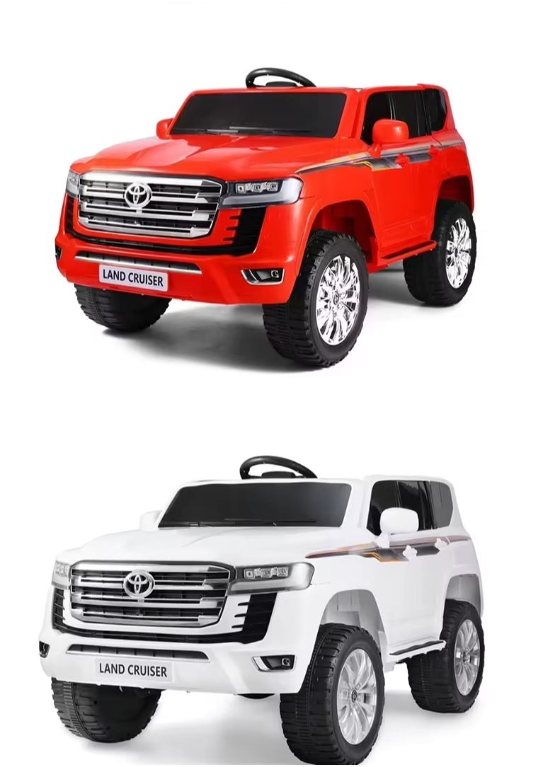 StopShop - Kids Electric Car - Rechargeable Electric Car - Ride-On Car Land Cruiser Style - 12V