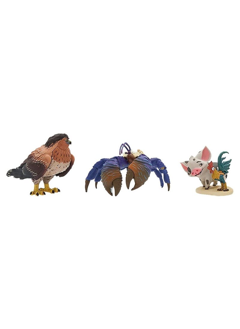 10 Pack Moana Cake Toppers Moana Action Figure Set