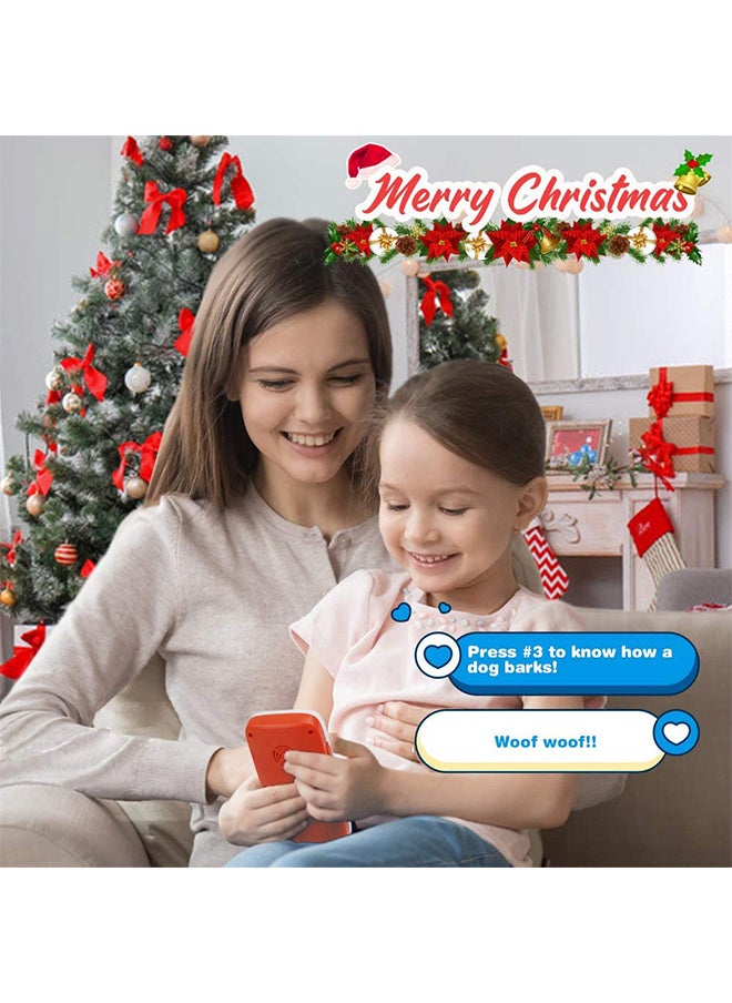 First Learning Kids Mobile Smartphone With Multiple Sound Effects Educational Toy 14.4x4.9x22.6cm