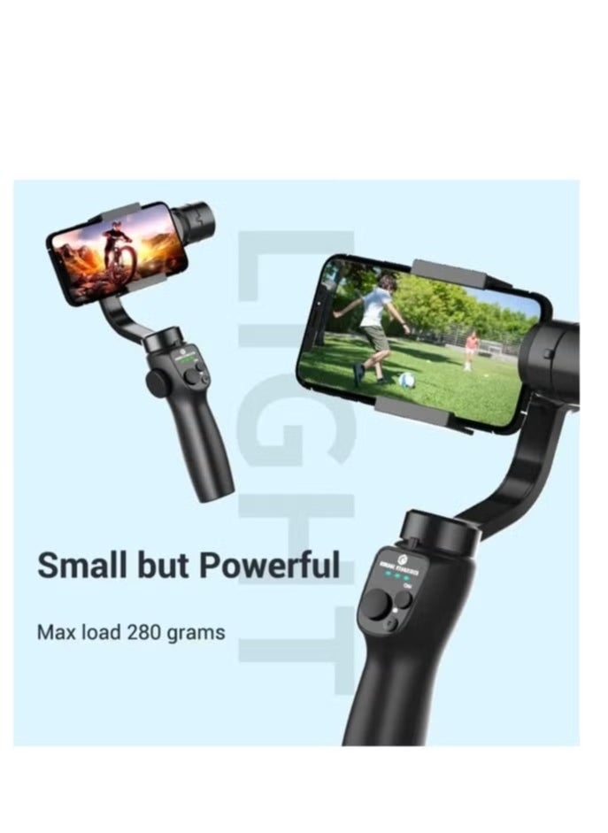 F10 3-Axis Gimbal Stabilizer – Foldable Handheld Smartphone Stabilizer for Smooth Video Recording & Vlogging