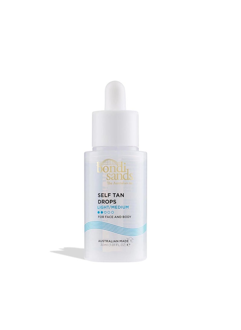 Bondi Sands Face Drops Light/Medium 30ml