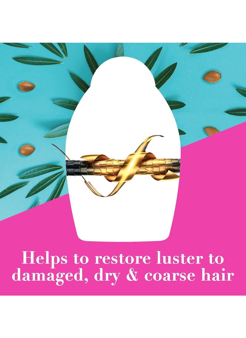 Hair Oil, Renewing + Argan Oil Of Morocco, Extra Penetrating Oil, Dry and Coarse Hair Types, 100 ml