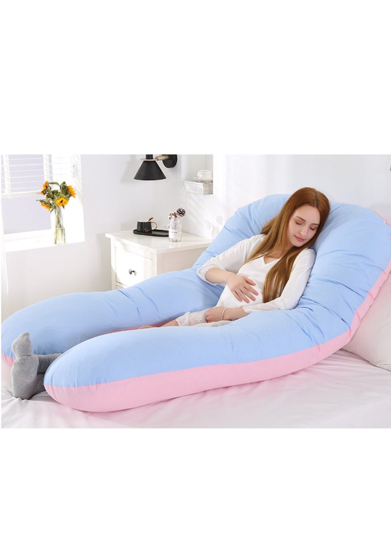Pregnancy Pillow,U Shaped Full Body Pillow,Maternity Pillow Support for Back,Legs,Neck,Hips for Pregnant Women with Removable Washable,Sciatica Relief