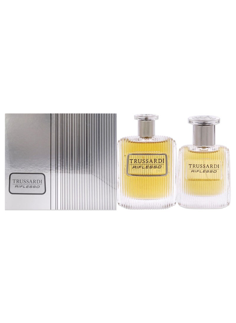 Trussardi Trussardi Riflesso Men 3.4oz EDT Spray, 1oz EDT Spray 2 Pc Gift Set