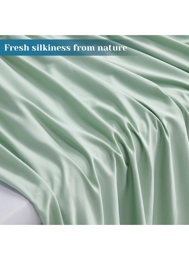 BYSURE 6 Pieces Bamboo Viscose Sheets