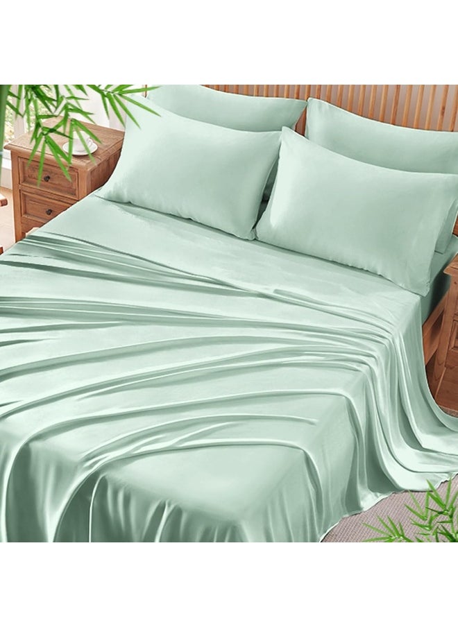 BYSURE 6 Pieces Bamboo Viscose Sheets