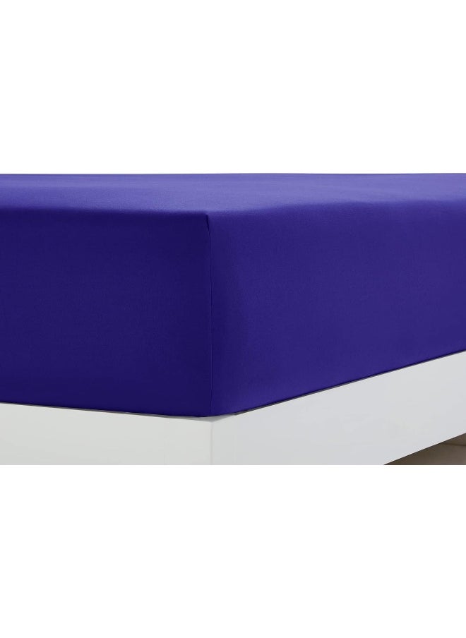 Clara Clark King Sheets Set, Deep Pocket Bed Sheets for King Size Bed - 4 Piece King Size Sheets, Extra Soft Bedding Sheets & Pillowcases, Royal Blue Sheets King