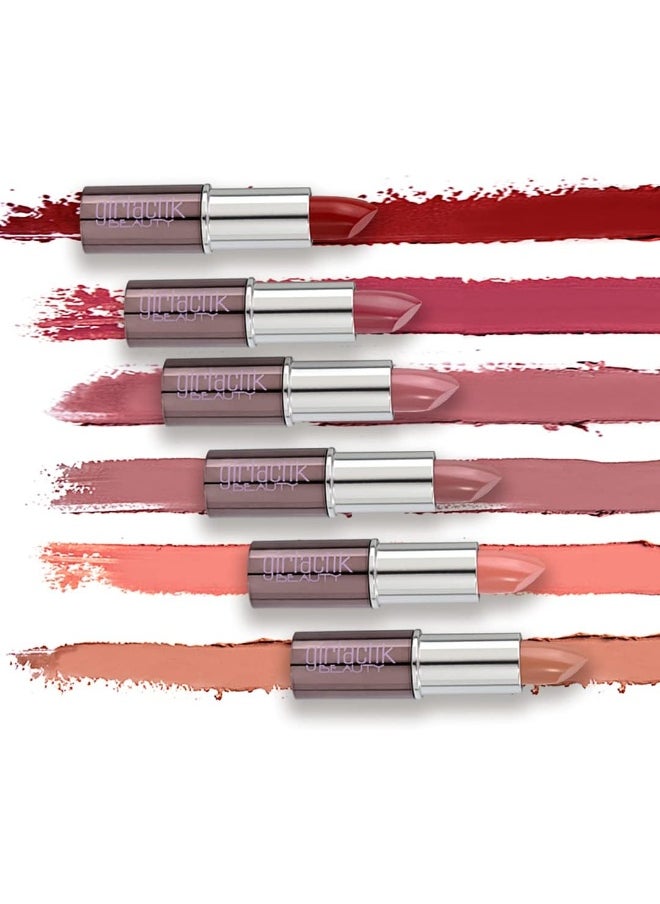 Lip Cream Nude Semi Matte Lipstick